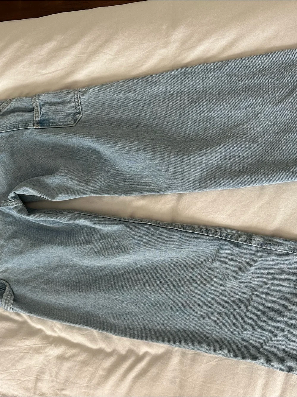 Old Navy Boys Baggy Jeans Blue Light Wash Size 14 Adjustable Waist